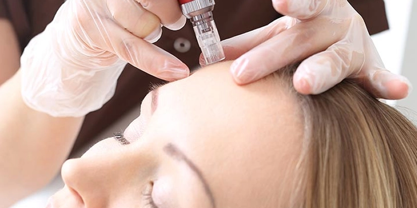 Mezoterapie facială cu acid hialuronic și complex de multivitamine